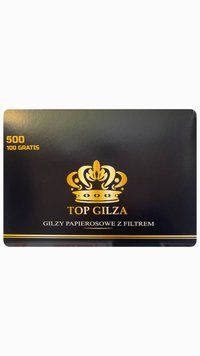 Гильзы черные Top GILZA 500 шт 6557 фото